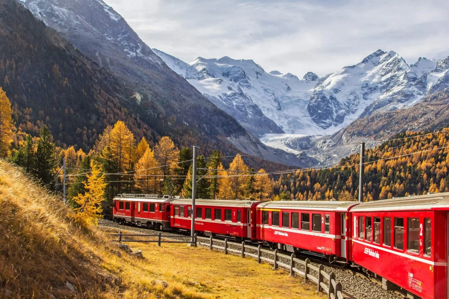 Bernina Express,瑞士库尔或圣莫里茨至意大利蒂拉诺